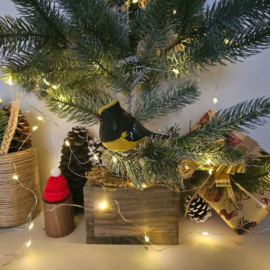 Sultan-Tit Bird Clip-on