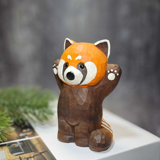 Red Panda Sculpture