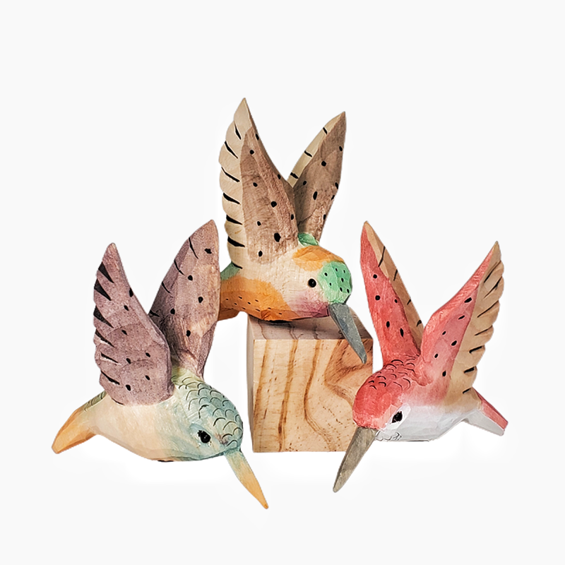 Hummingbird on Stand