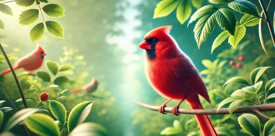 The Love Story of Northern Cardinals : How do they find their ideal spouse?