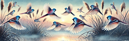 The Bearded Tit: A Portrait of Elegance in the Reeds