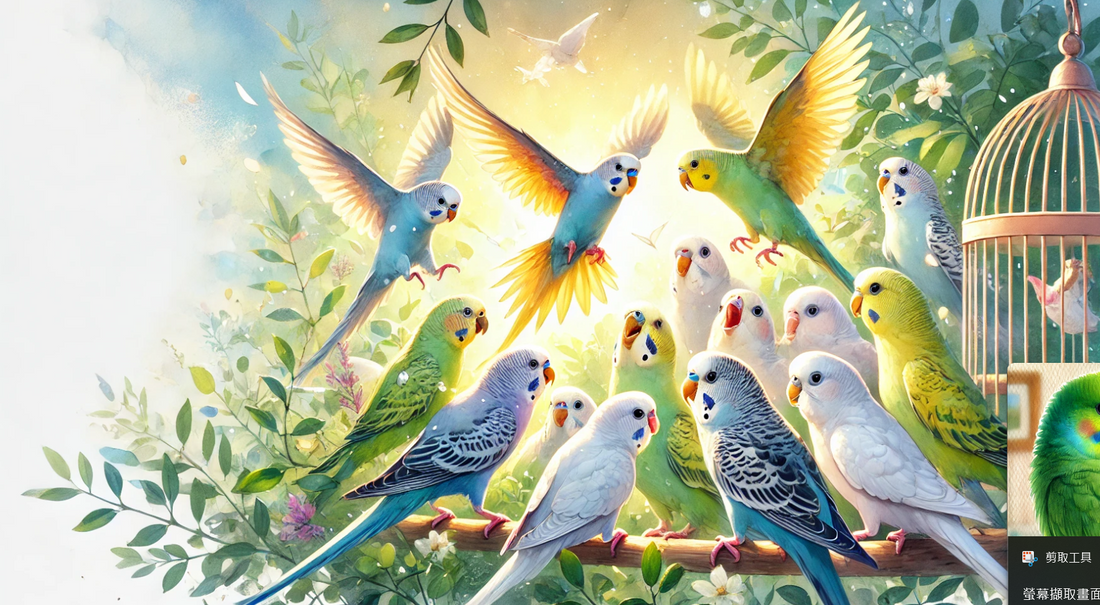 Parakeets: The Playful Companions of the Skies