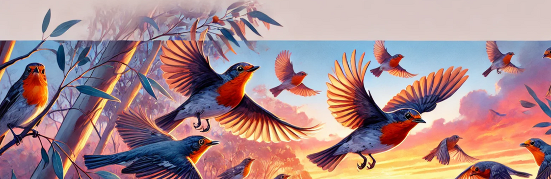 Australasian Robins: The Colorful Charms of Down Under