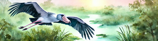 The Unique Character of the Shoebill Stork: A Dinosaur-Like Bird with a Stare of Steel