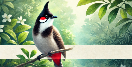 The Significance of the Red Spot on the Red-Whiskered Bulbul's Face