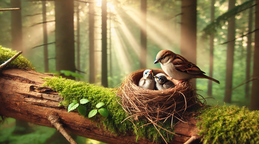 Discovering the Life of a Sparrow Baby