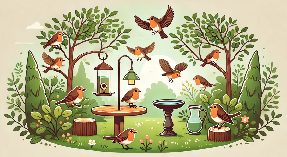 How to Attract Robins to Your Garden