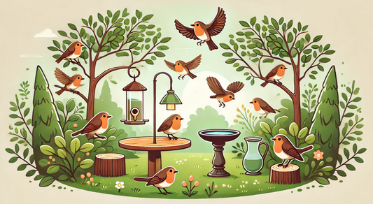 How to Attract Robins to Your Garden