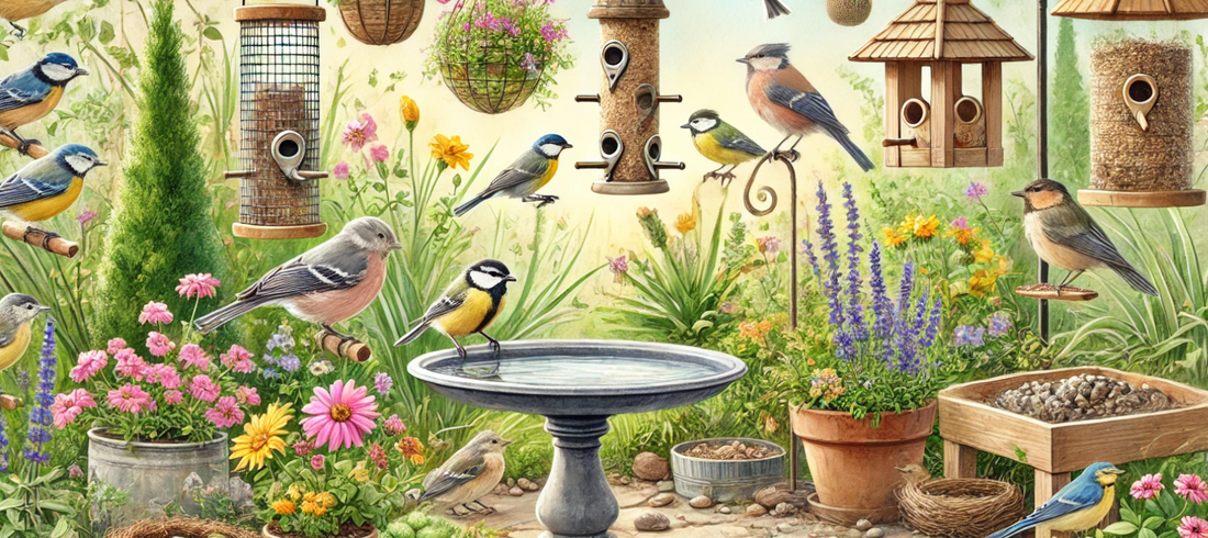 How to let bird come to your garden?