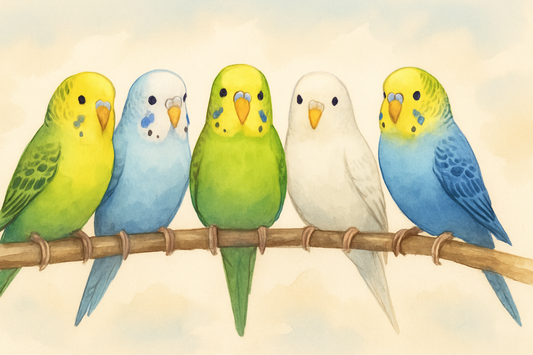 🐦 Budgie Colors: A Rainbow of Tiny Feathers