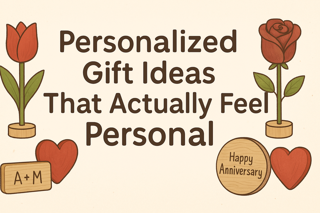 💌 Personalized Gift Ideas That Actually Feel Personal (And Don’t End Up in a Drawer)