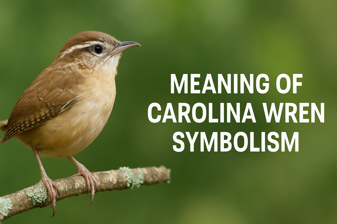 Carolina Wren Symbolism: What This Charming Bird Represents