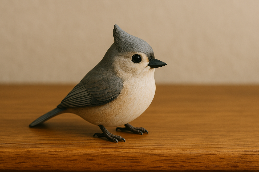 What Does a Wooden Tufted Titmouse Mean as a Gift?