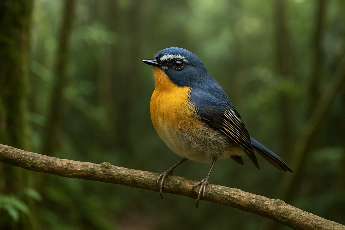 Where Can We Find the Snowy-browed Flycatcher?