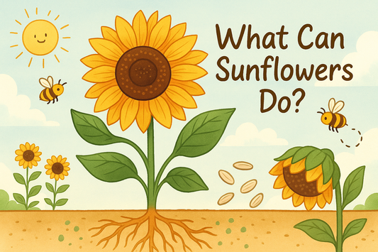🌻 What Can Sunflowers Do? Nature’s Brightest Multitaskers