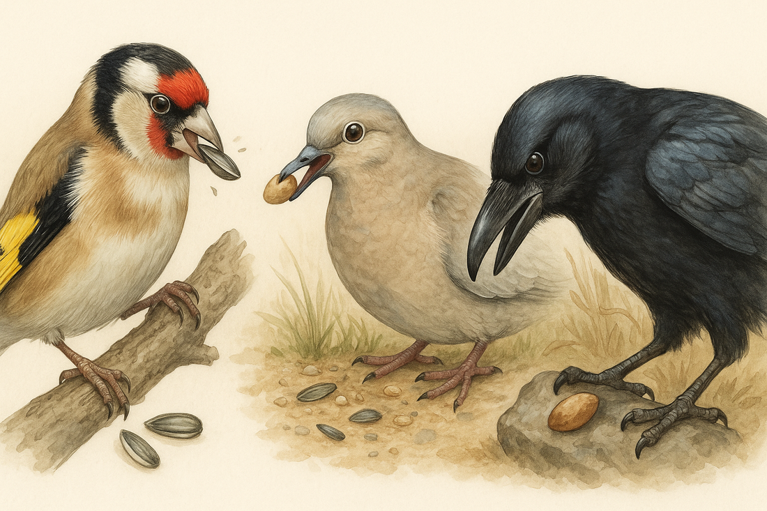 How Birds Handle Hard Seeds: Nature's Beak Engineering