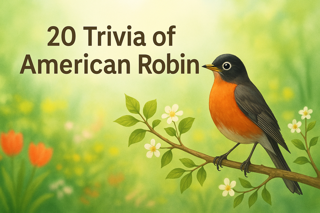 20 Fun Trivia Facts About the American Robin