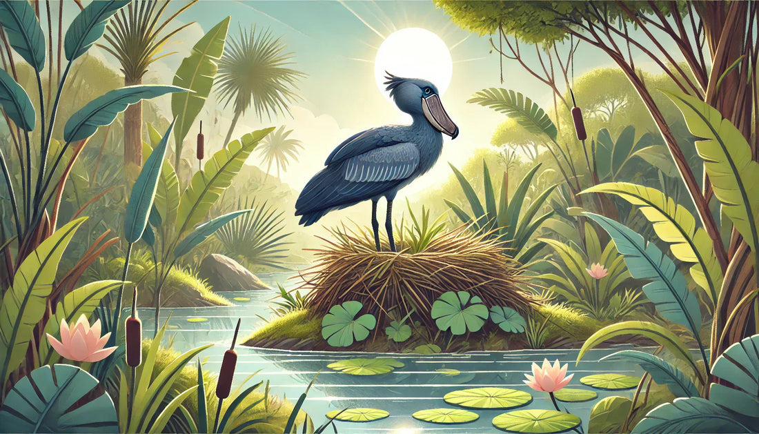 Secrets of Shoebill Nests: A Rare Look at Their Homes