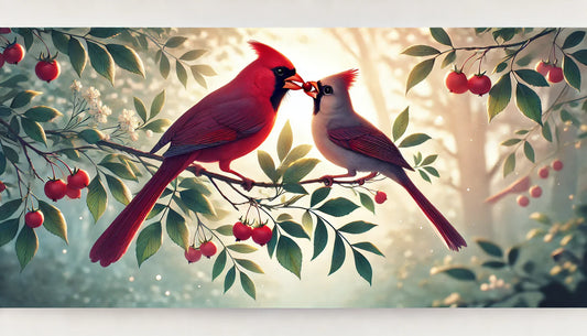 Northern Cardinal Courtship Strategies: How They Choose a Mate