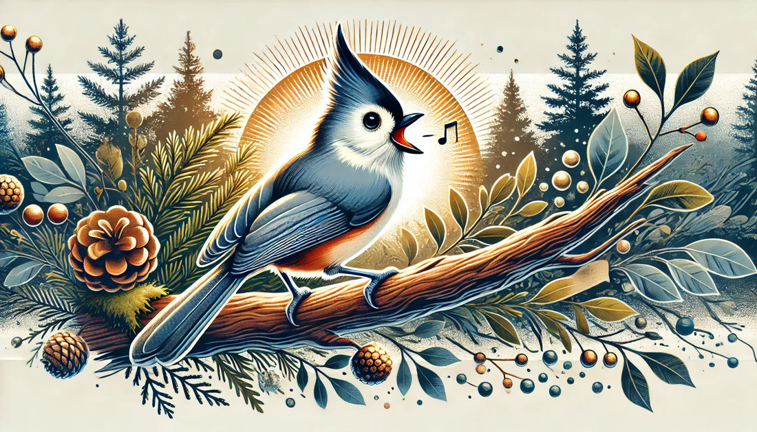 Tufted Titmouse Courtship Strategies: How They Attract a Mate