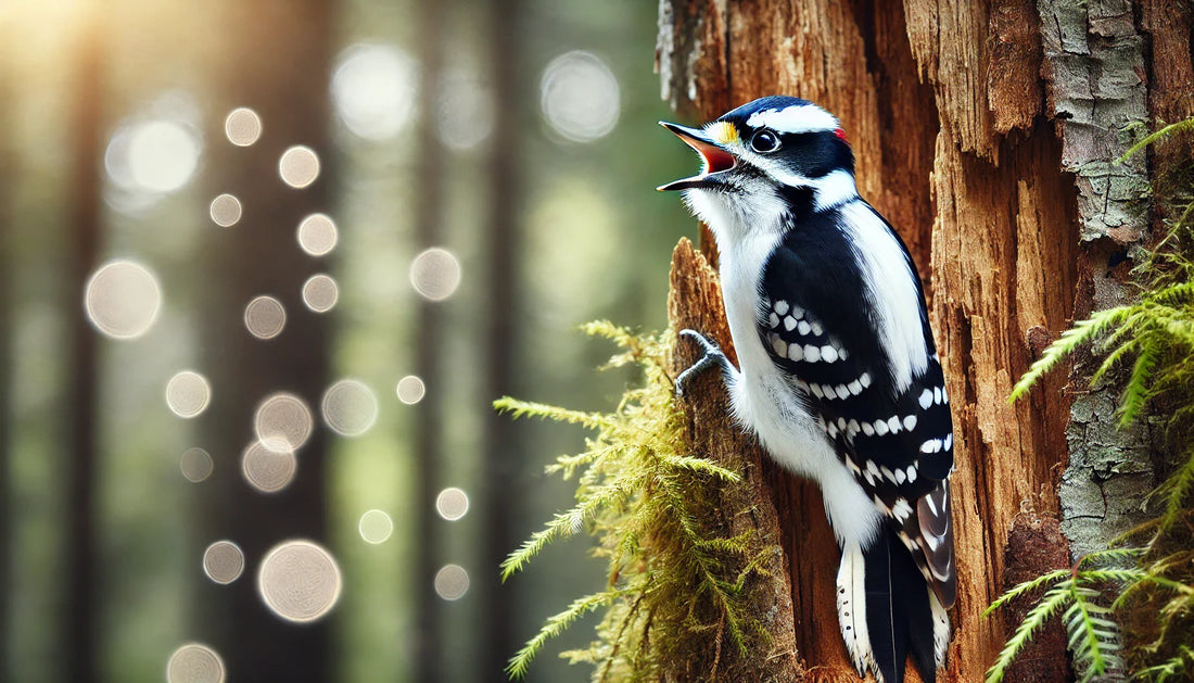 Downy Woodpecker Courtship Strategies: How They Attract a Mate