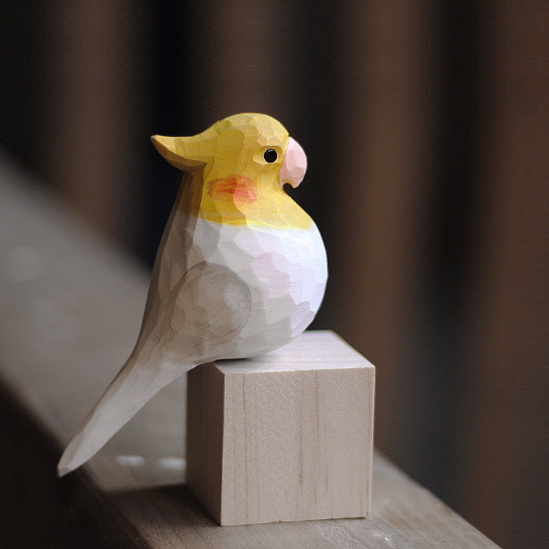 Cockatiel on Stand