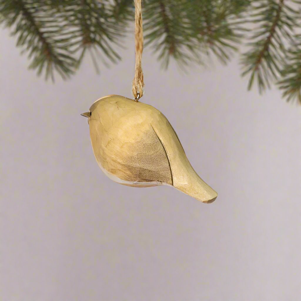 European robin (Erithacus rubecula) Hanging
