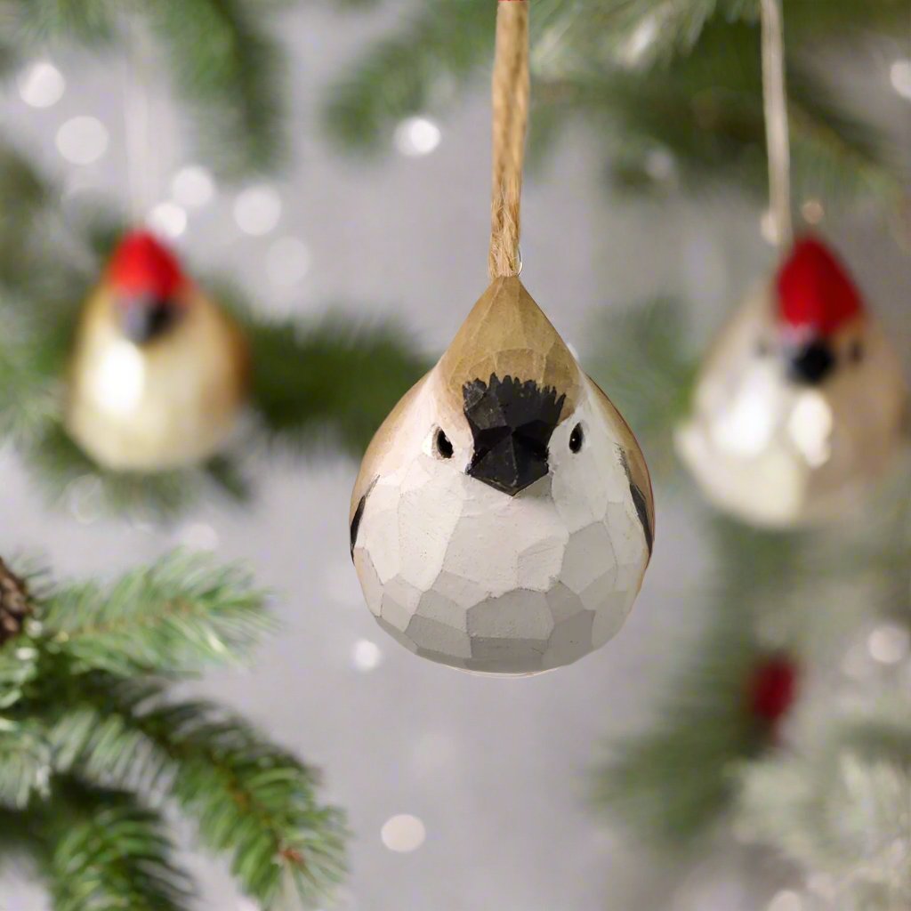 Tufted Titmouse Hanging
