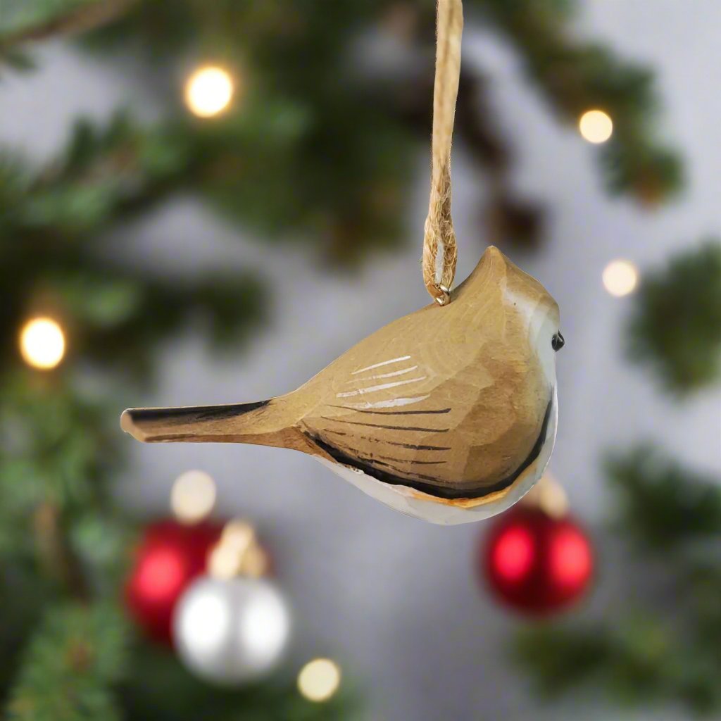 Tufted Titmouse Hanging