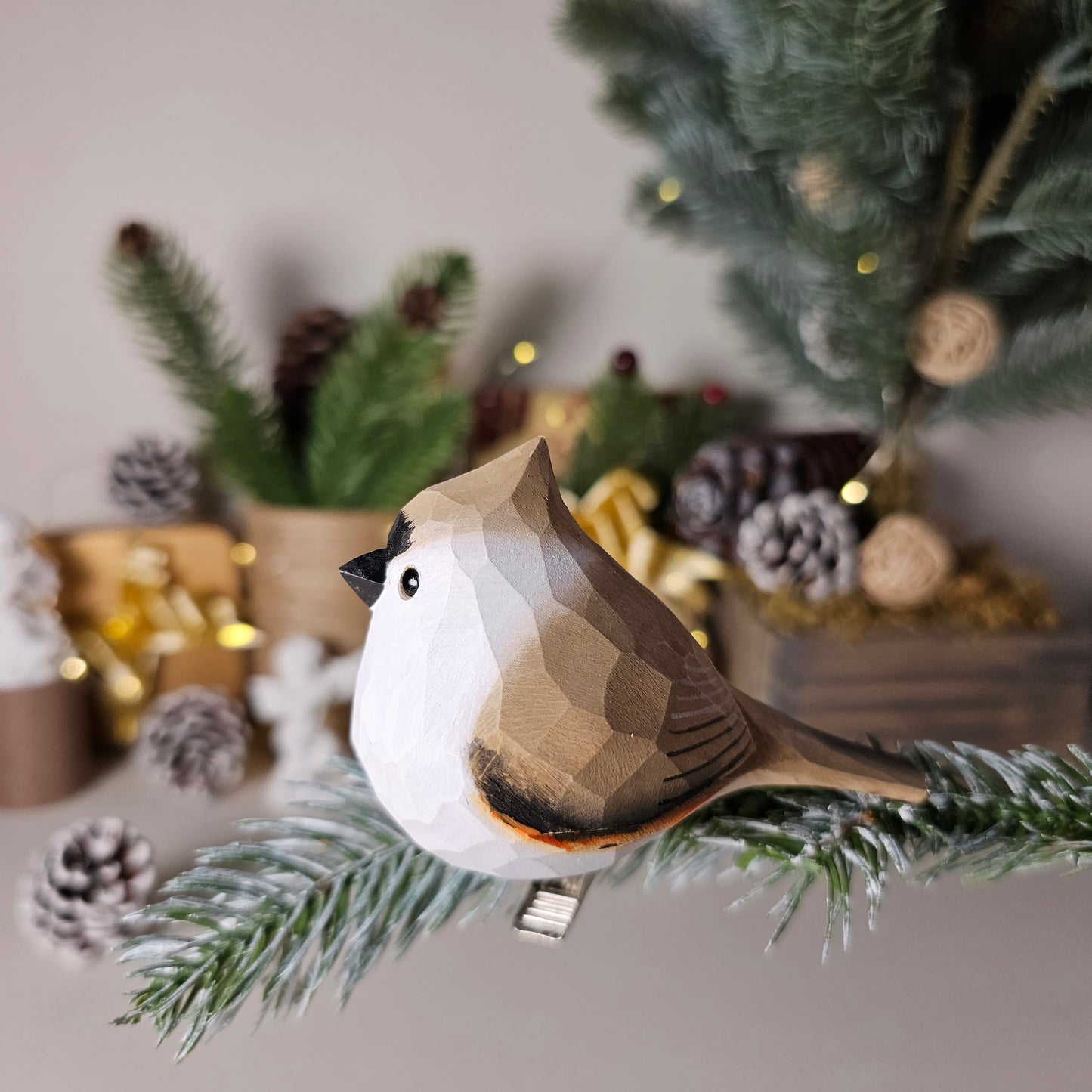 Tufted Titmouse Bird Clip-on