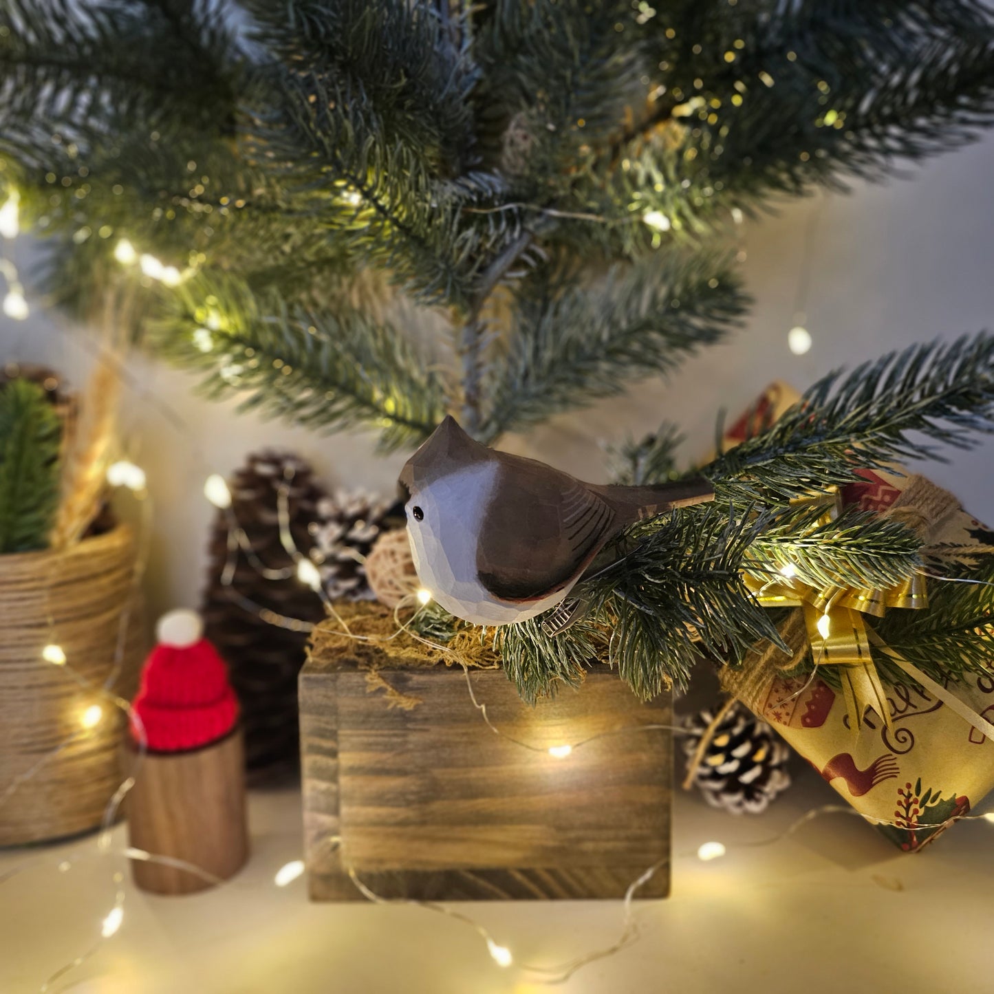 Tufted Titmouse Bird Clip-on