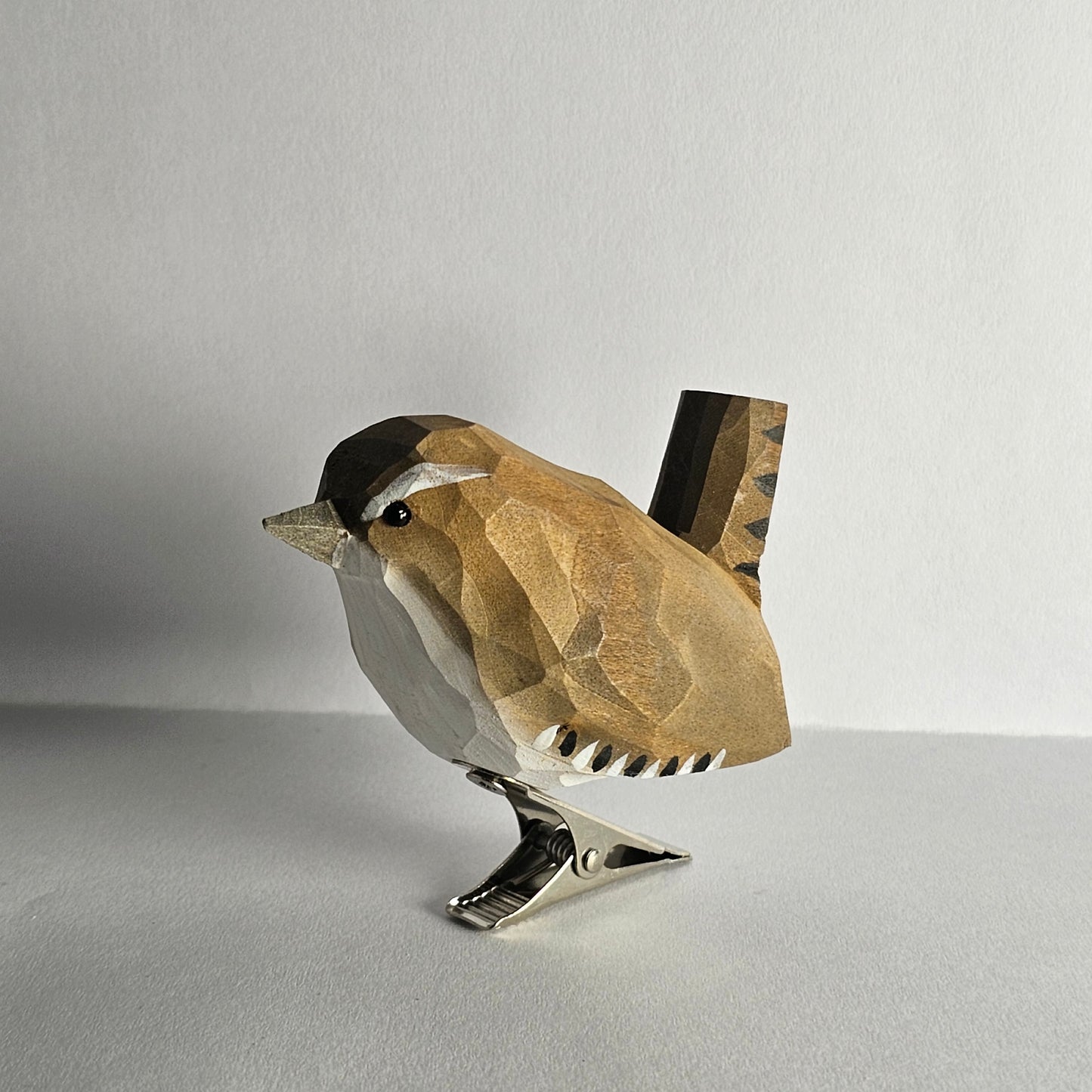 Winter Wren Bird Clip-on