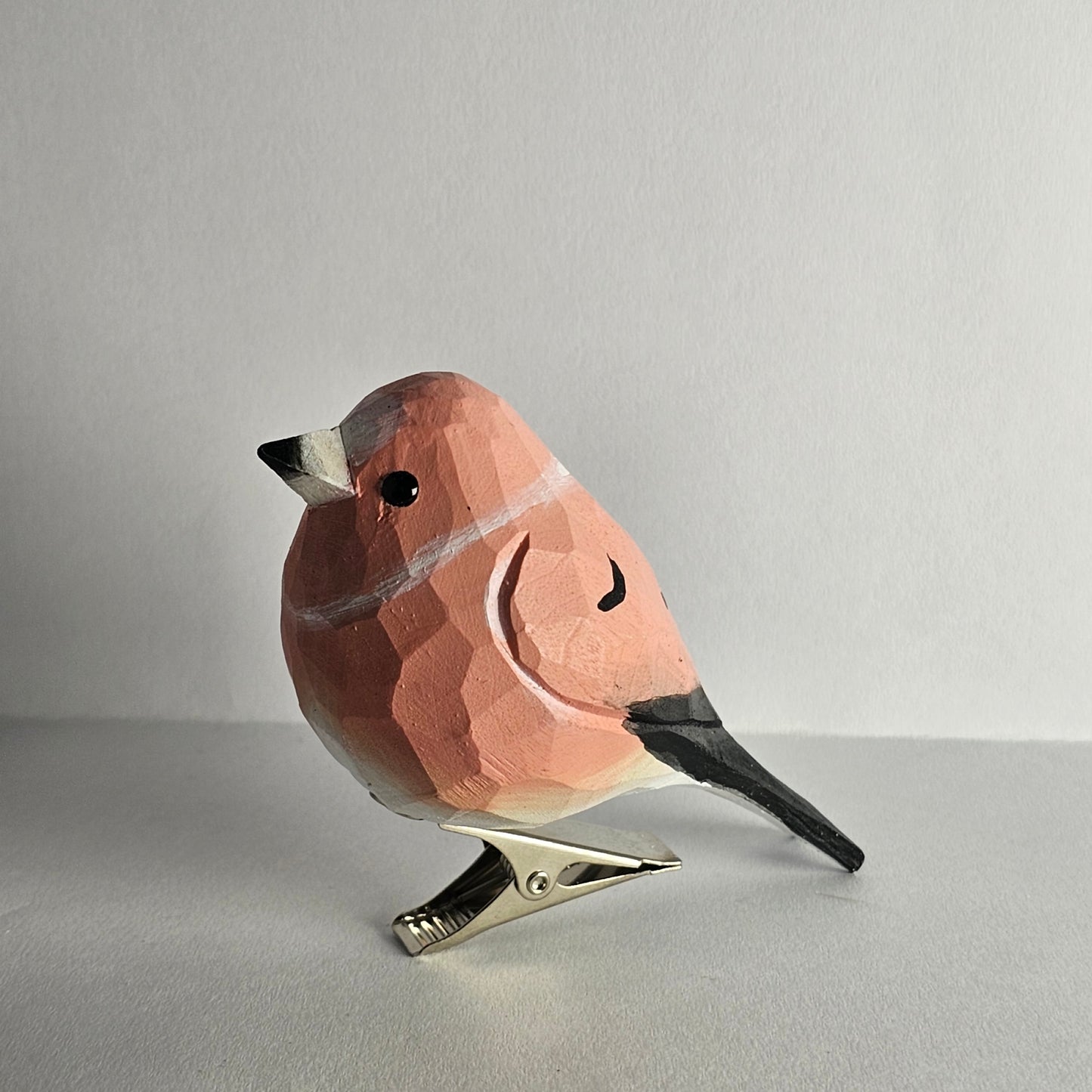 Rosefinch Bird Clip-on
