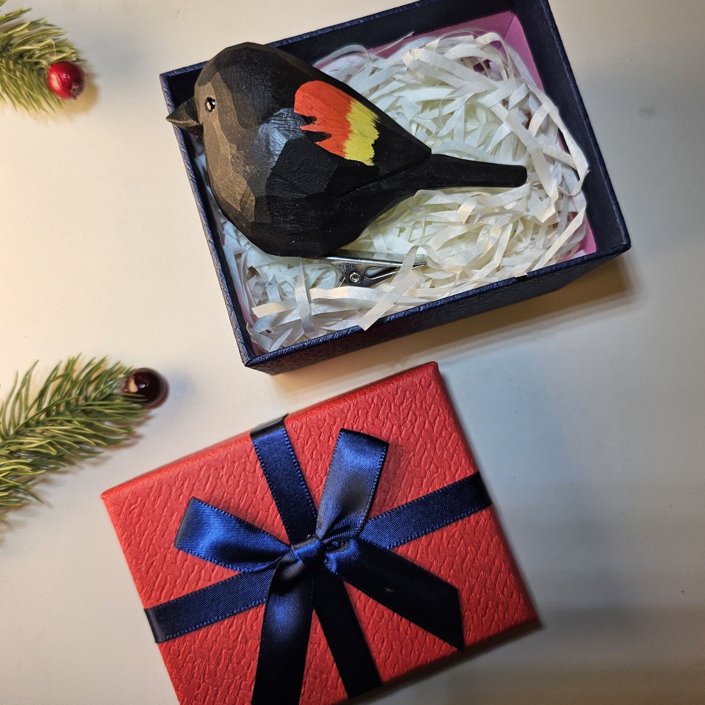 Clip-on Bird with Gift Box Set