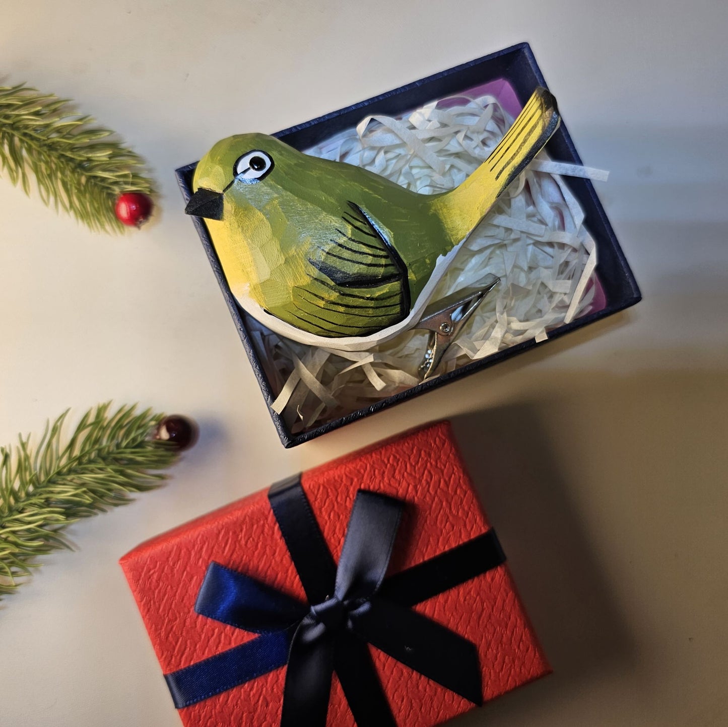 Clip-on Bird with Gift Box Set