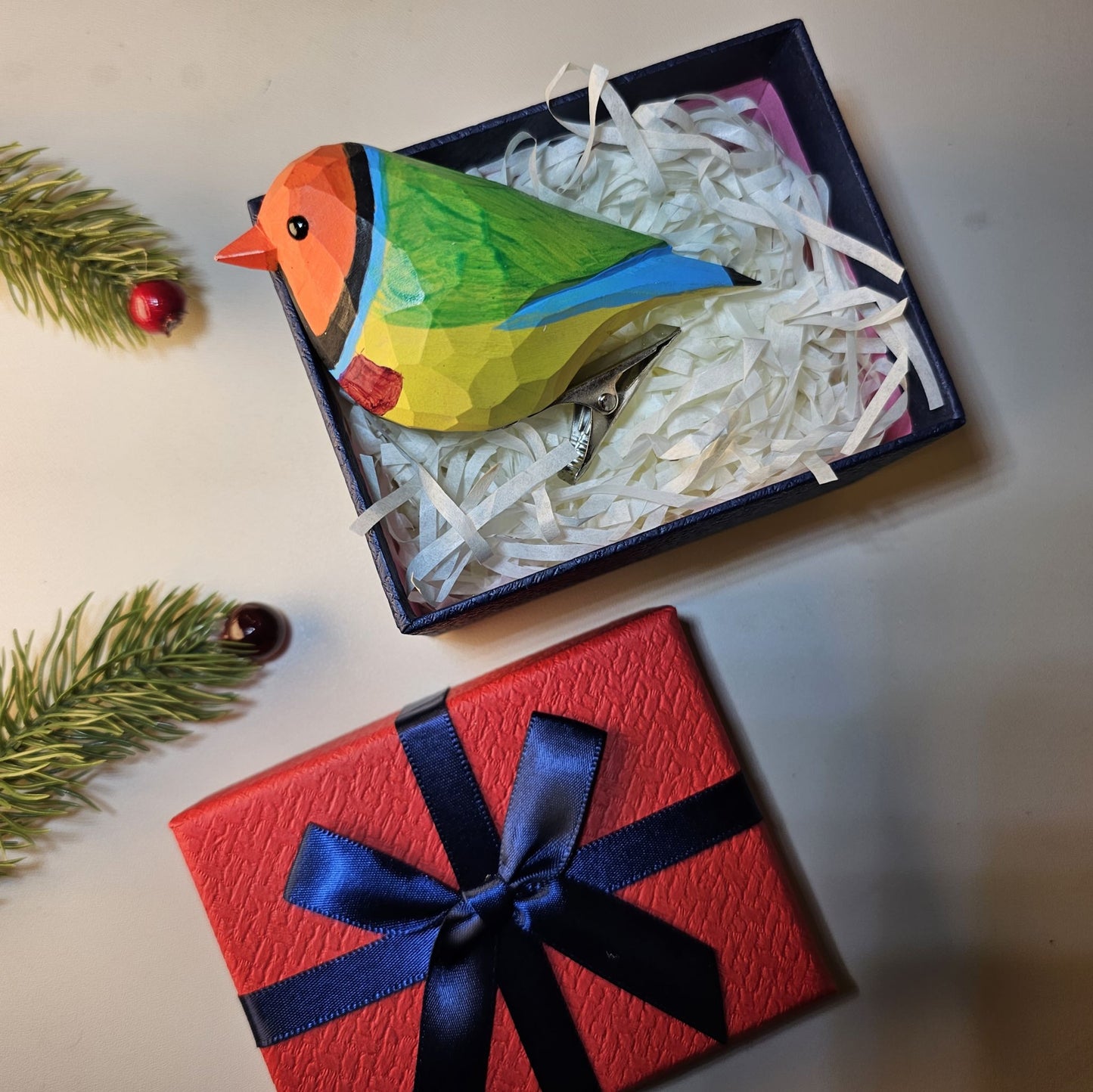 Clip-on Bird with Gift Box Set