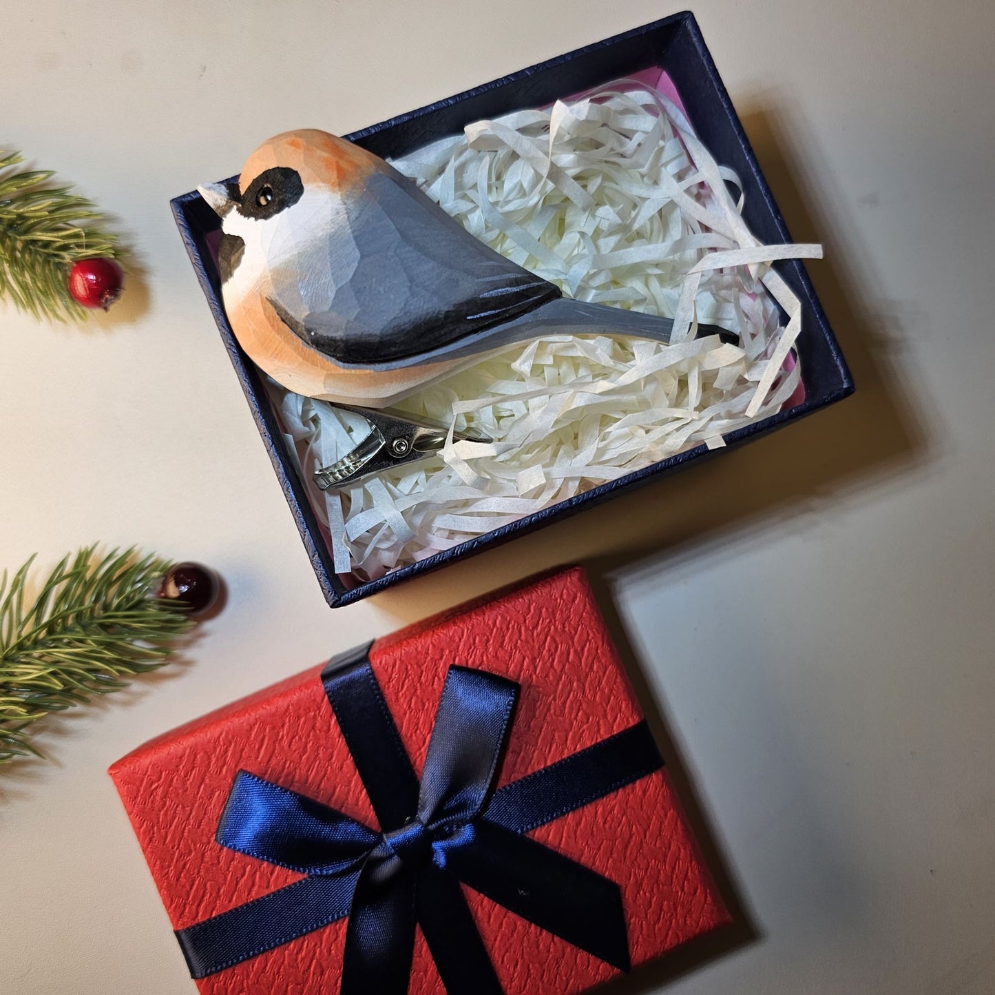 Clip-on Bird with Gift Box Set
