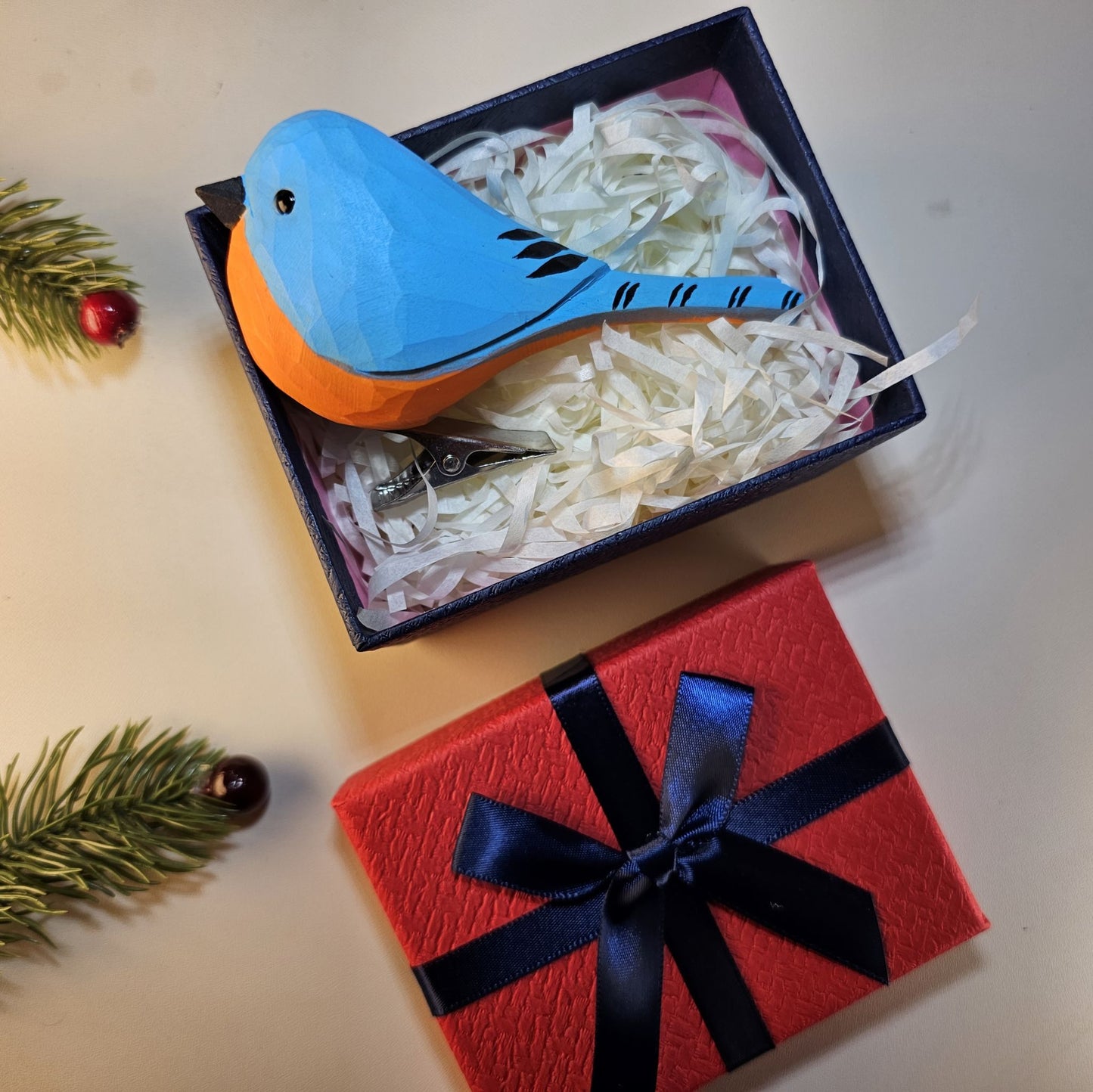 Clip-on Bird with Gift Box Set