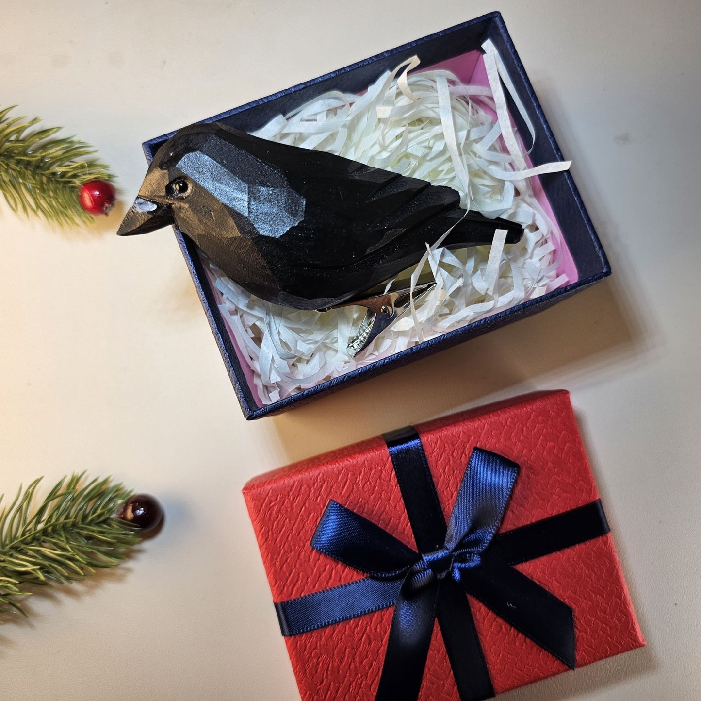 Clip-on Bird with Gift Box Set