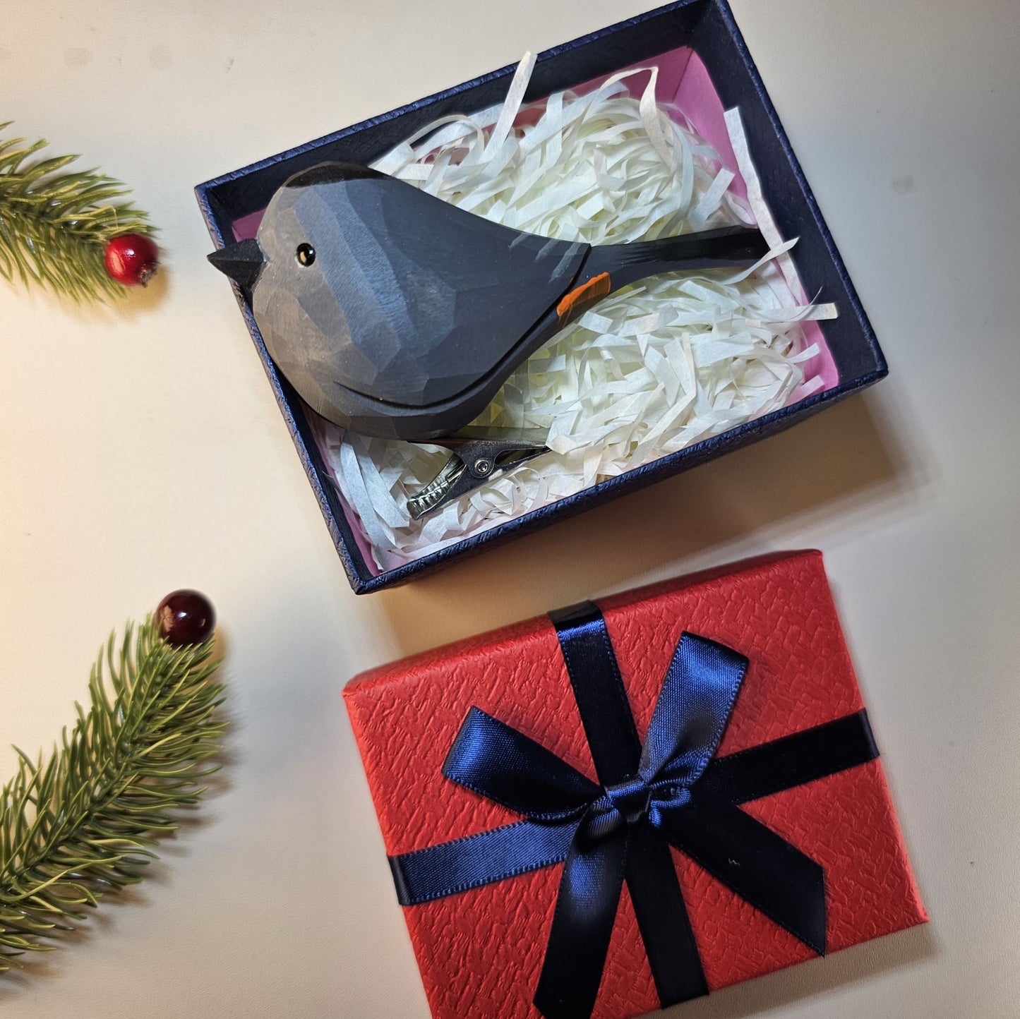 Clip-on Bird with Gift Box Set