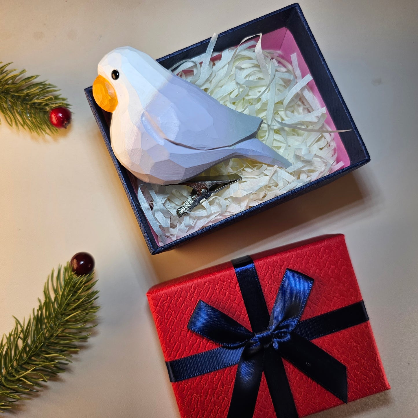 Clip-on Bird with Gift Box Set