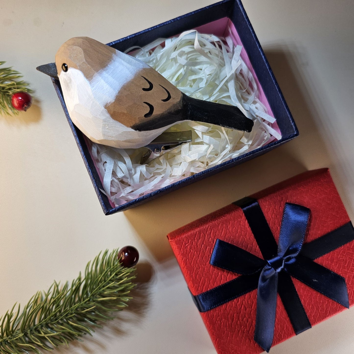 Clip-on Bird with Gift Box Set