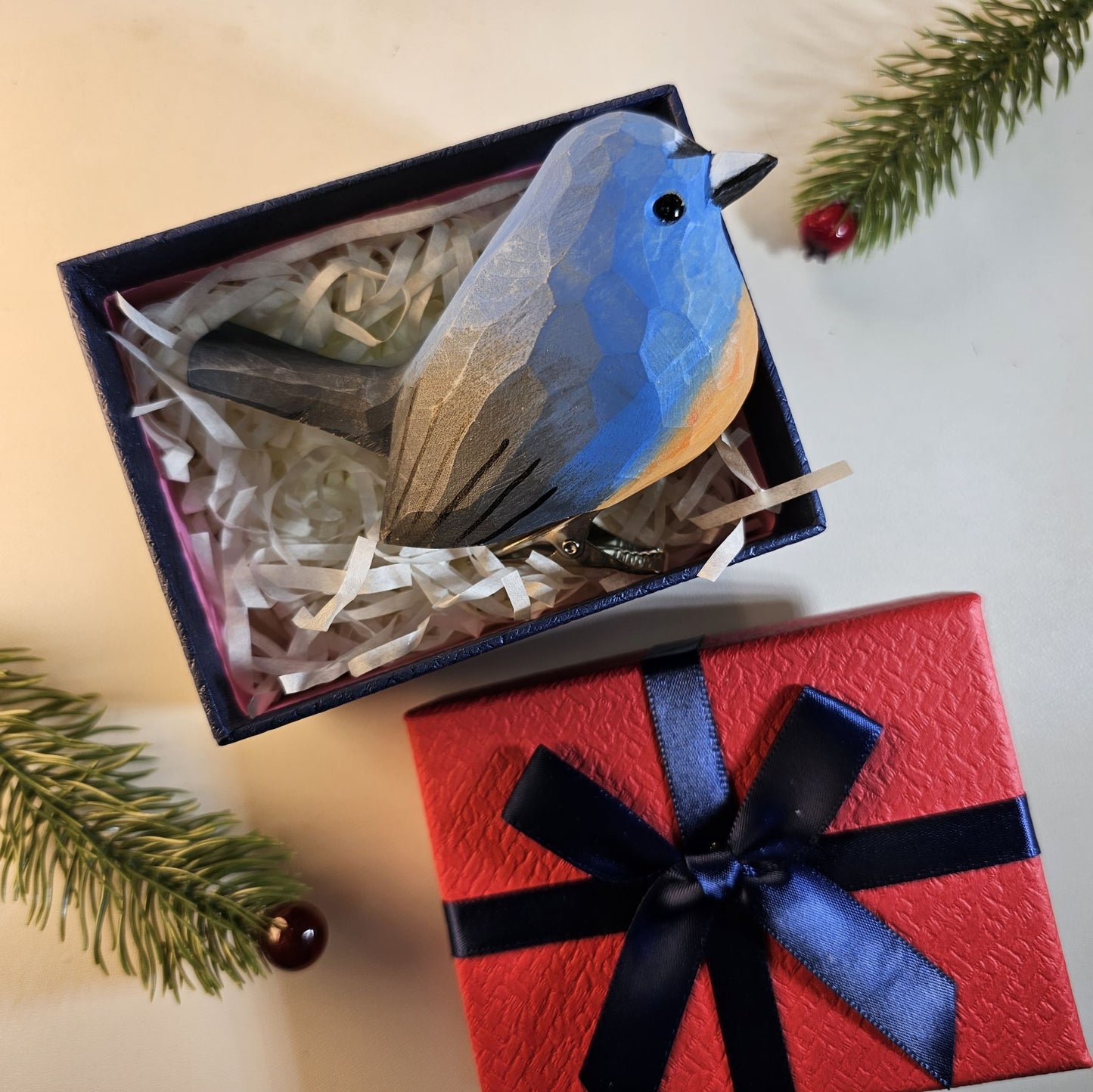Clip-on Bird with Gift Box Set