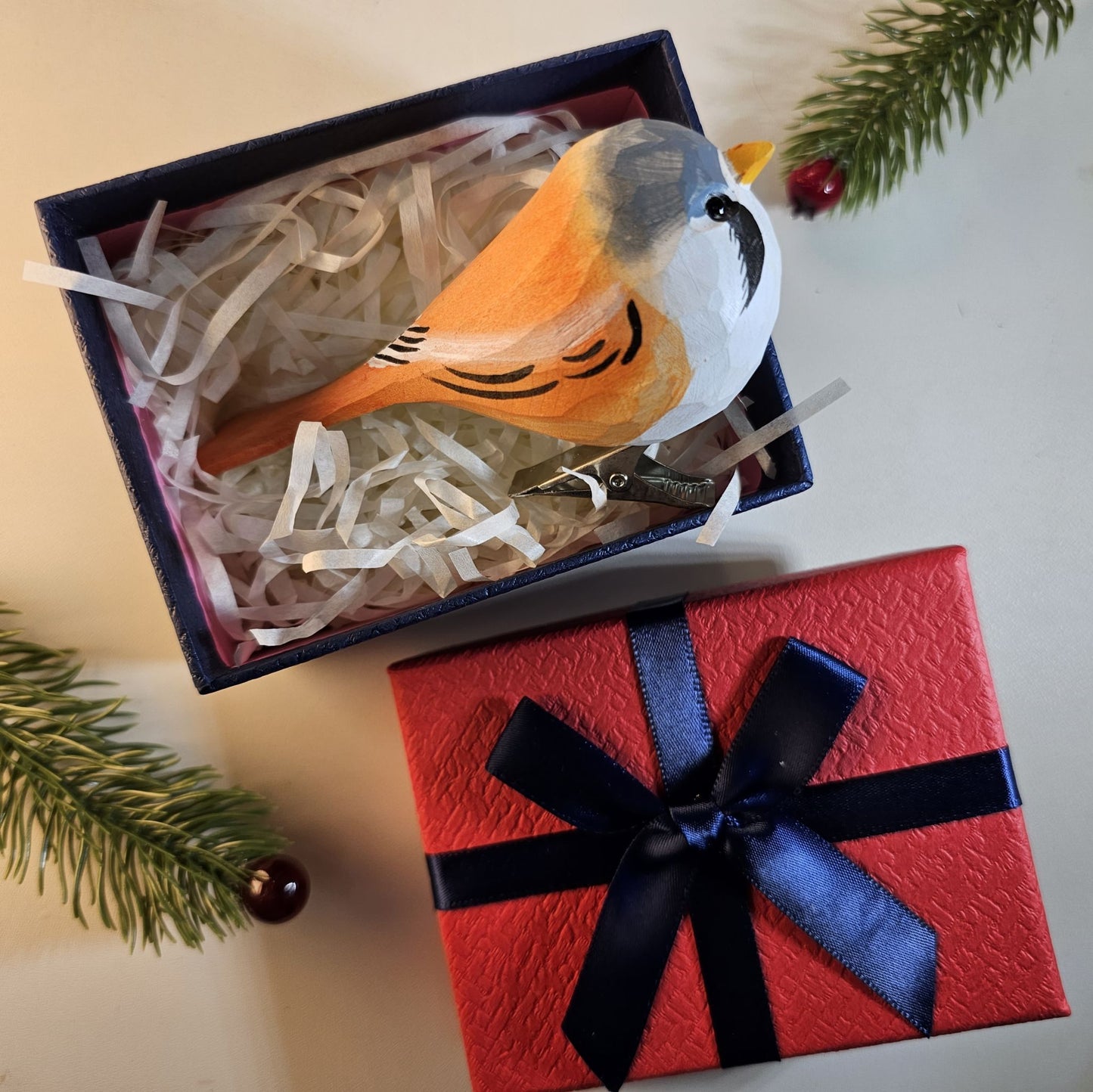 Clip-on Bird with Gift Box Set