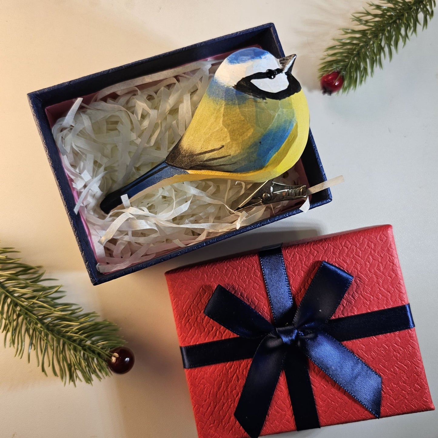 Clip-on Bird with Gift Box Set