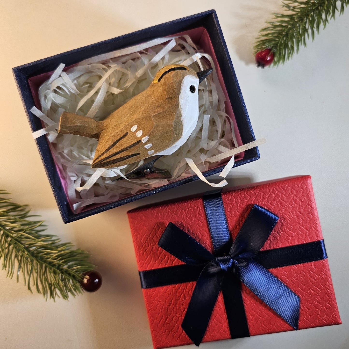 Clip-on Bird with Gift Box Set