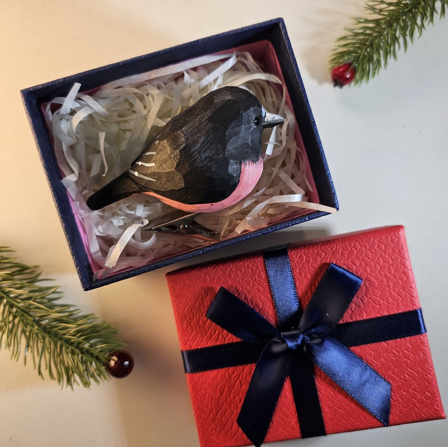 Clip-on Bird with Gift Box Set