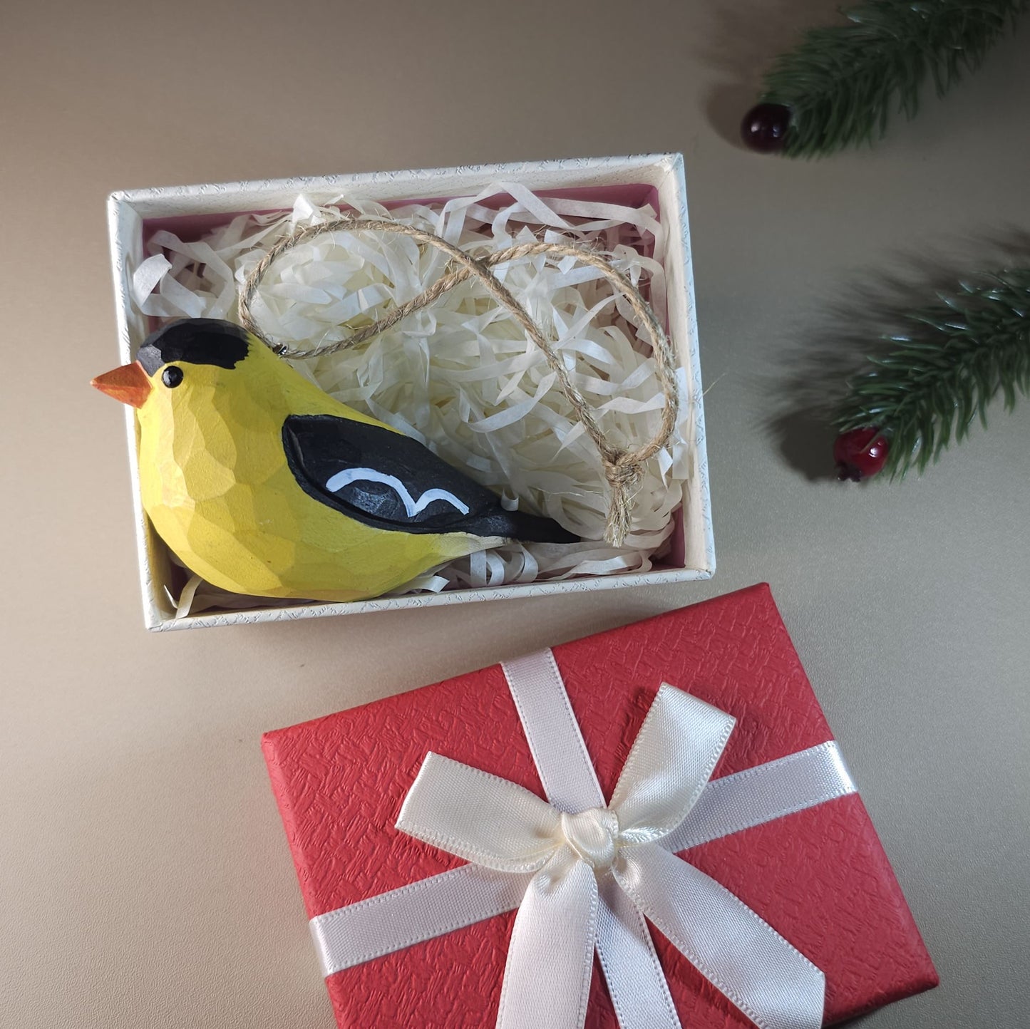 Bird Hanging With Gift Box Set