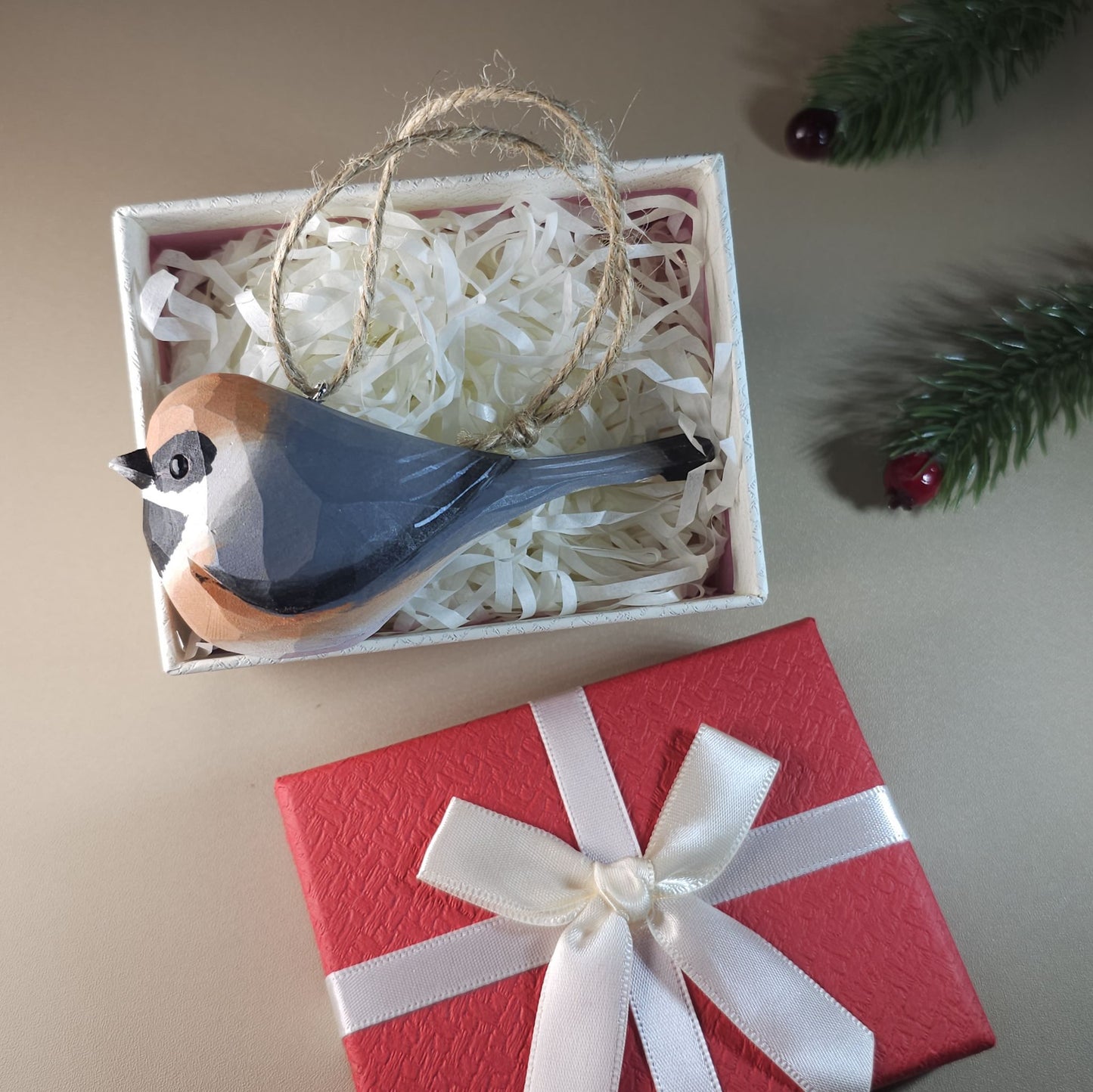 Bird Hanging With Gift Box Set