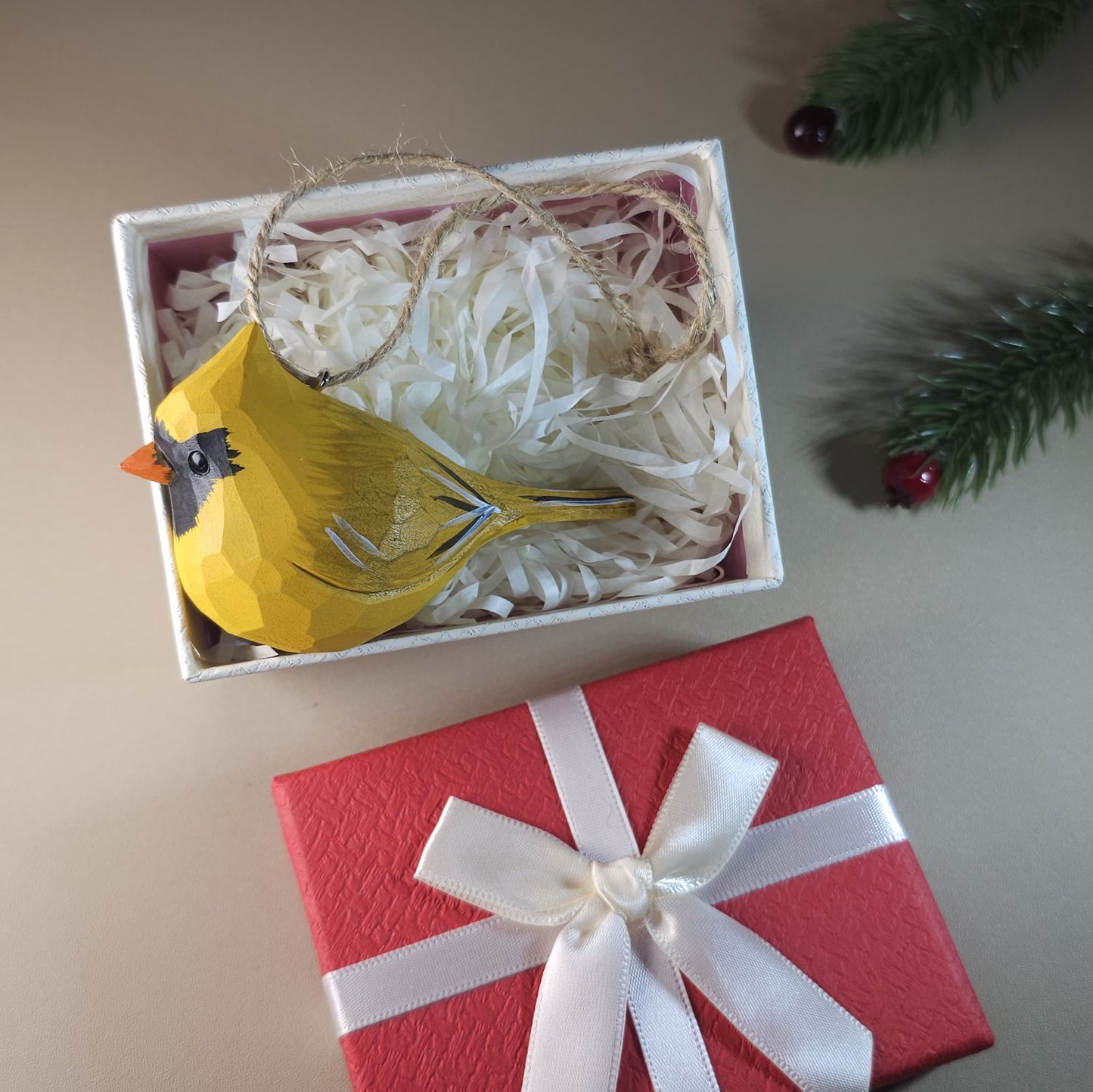 Bird Hanging With Gift Box Set